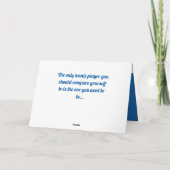 オレンジ – 青いテニスコートのカスタマイズ可能なカード カード (裏面)