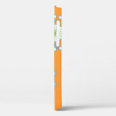 オレンジ、青、緑のピンホイールiPhone 5ビブケース Case-Mate iPhoneケース (裏面 / 左)