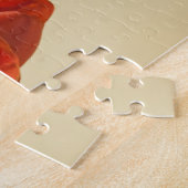 オレンジ、黄色、および赤のチューリップの花 ジグソーパズル (側面)