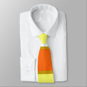 オレンジ、黄、白の各ストライプ色 ネクタイ (タイ)