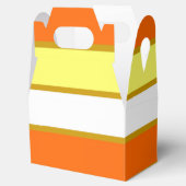 オレンジ、黄、白の各ストライプ色 フェイバーボックス (オープン)