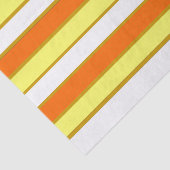 オレンジ、黄、白の各ストライプ色 薄葉紙 (詳細)