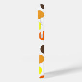 オレンジ、黄、茶、青のドット Case-Mate iPhoneケース (裏面 / 左)