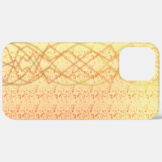 オレンジ Case-Mate iPhoneケース (裏面 (横))