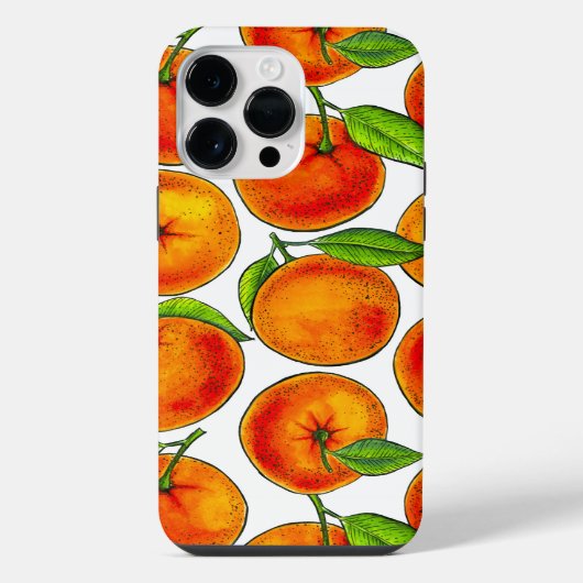 オレンジ iPhoneケース (裏面)
