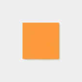 オレンジ(SAE/ECE) (無地の色) ポストイット (正面)