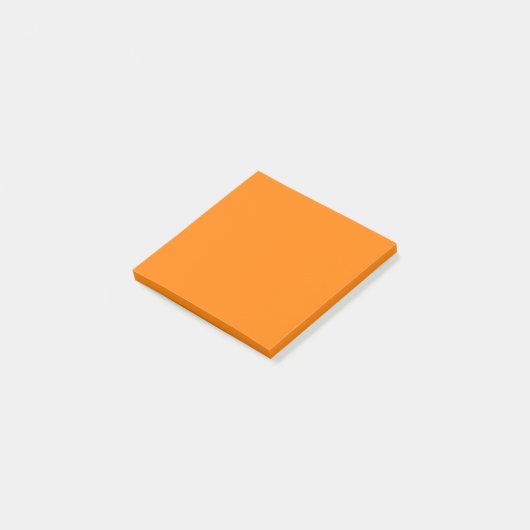 オレンジ(SAE/ECE) (無地の色) ポストイット (アングル)