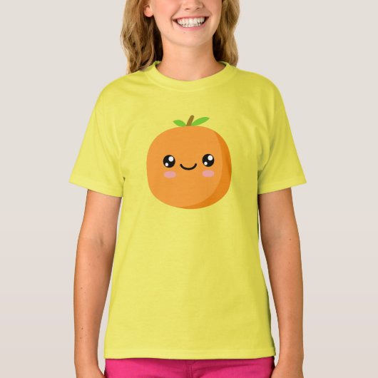 オレンジ Tシャツ (正面)