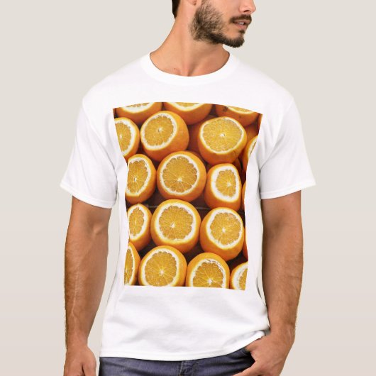 オレンジ Tシャツ (正面)