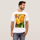 オレンジ Tシャツ (正面フル)