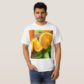 オレンジ Tシャツ (正面フル)
