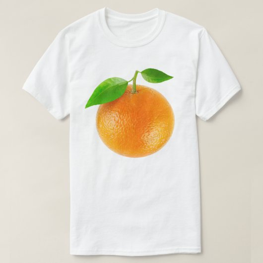 オレンジ Tシャツ (デザイン正面)