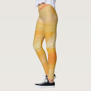 オレンジ   Zazzle_Growshop。 レギンス