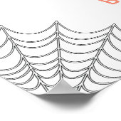 オレンジAベビーが赤ちゃんシャワー歓迎 ポスター (角)