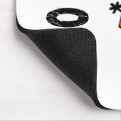 オレンジCHEMOの卒業生1 (白血病) マウスパッド (コーナー)