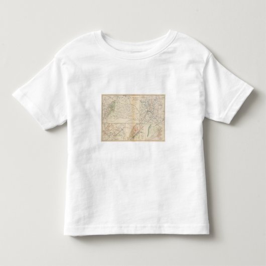 オレンジCo、VAの鉱山の操業、Rapidanの川 トドラーTシャツ (正面)