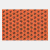 オレンジF-15Eストライクイーグルタイガーはっきりした飛行隊 ラッピングペーパーシート (正面)