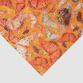 オレンジFlutterbyの秋の蝶 薄葉紙 (詳細)