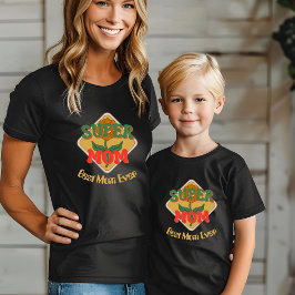 オレンジGroovyヴィンテージ母の日Tシャツ Tシャツ