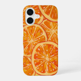 オレンジiPhoneケース iPhone 16ケース
