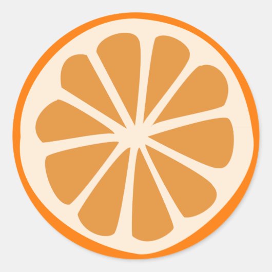 オレンジJ ラウンドシール (正面)