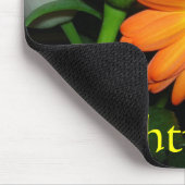 オレンジlalaのピンクのバラ、強大なお母さん! 、…より素晴らしい… マウスパッド (コーナー)