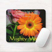 オレンジlalaのピンクのバラ、強大なお母さん! 、…より素晴らしい… マウスパッド (マウス)