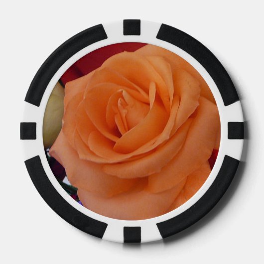 オレンジMF ポーカーチップ (正面)