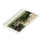 オレンジNJ、メイン通り、ヴィンテージ マグネット (左側)