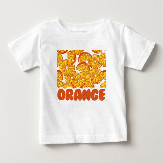 オレンジTシャツ ベビーTシャツ (正面)