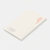 オレンスタイリッシュジミニマルモダントレンディー ポストイット (アングル)