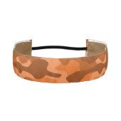オレンスペインのジモノカラー迷彩柄 アスレチックヘッドバンド (正面)