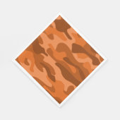 オレンスペインのジモノカラー迷彩柄 スタンダードランチョンナプキン (角)