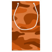 オレンスペインのジモノカラー迷彩柄 スモールペーパーバッグ (裏面)