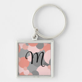 オレンパーソナライズされたジグレー分子キーチェーン キーホルダー