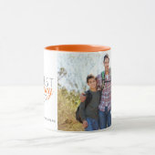 オレンパーソナライズされたジ最高のMommy Ever Photo マグカップ (中央)