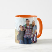 オレンパーソナライズされたジ最高のMommy Ever Photo マグカップ (正面右)