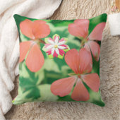 オレンパーソナライズされたジ花園柔らかい枕 クッション (ブランケット)