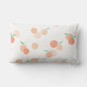 オレンパーソナライズされたジ装飾用クッション ランバークッション (裏面)