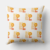 オレンファンキージノール装飾用クッション クッション (裏面)