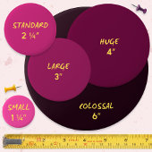 オレンフェミニンジバラフローラ懸命 缶バッジ