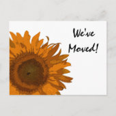 オレンポップ・アートのジアートフラワー住所の変更 案内ポストカード (正面)