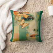 オレンポップ・アートのジ抽象芸術装飾用クッション クッション (ブランケット)