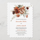 オレンモダンジとホワイト結婚ズ 招待状 (正面/裏面)