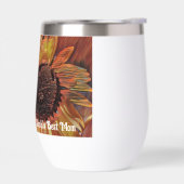 オレンモダンジひまわりアート母の日 (左面)