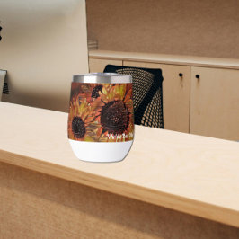 オレンモダンジひまわりアート母の日