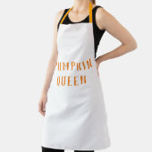 オレンモダンジカボチャのクイーン最高のギフト エプロン (インサイチュ)