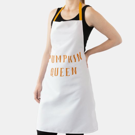 オレンモダンジカボチャのクイーン最高のギフト エプロン (インサイチュ)