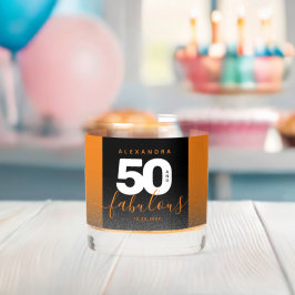 オレンモダンジガーリーグリッター50と素晴らしい ウイスキーグラス