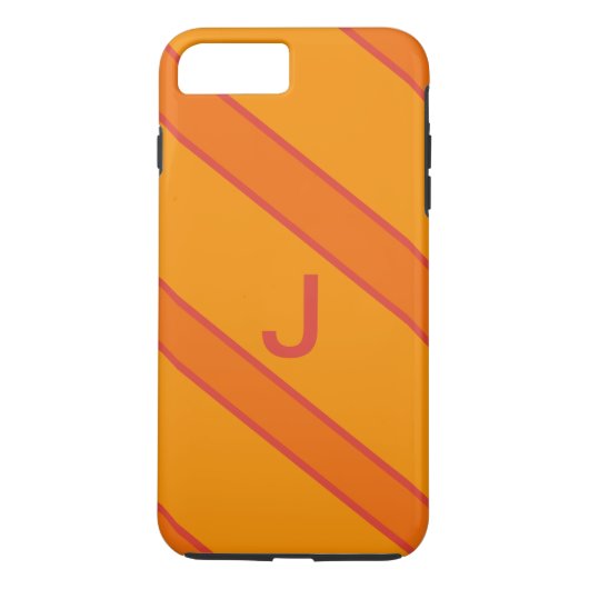 オレンモダンジスポーツモノグラムiPhoneケース Case-Mate iPhoneケース (裏面)